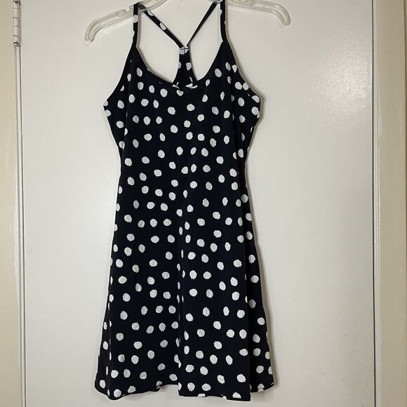 Outdoor Voices the exercise polka dot tennis pickleball dress small - Picture 2 of 7